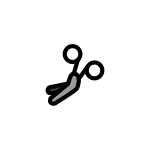 Bandage Scissors SVG Icon